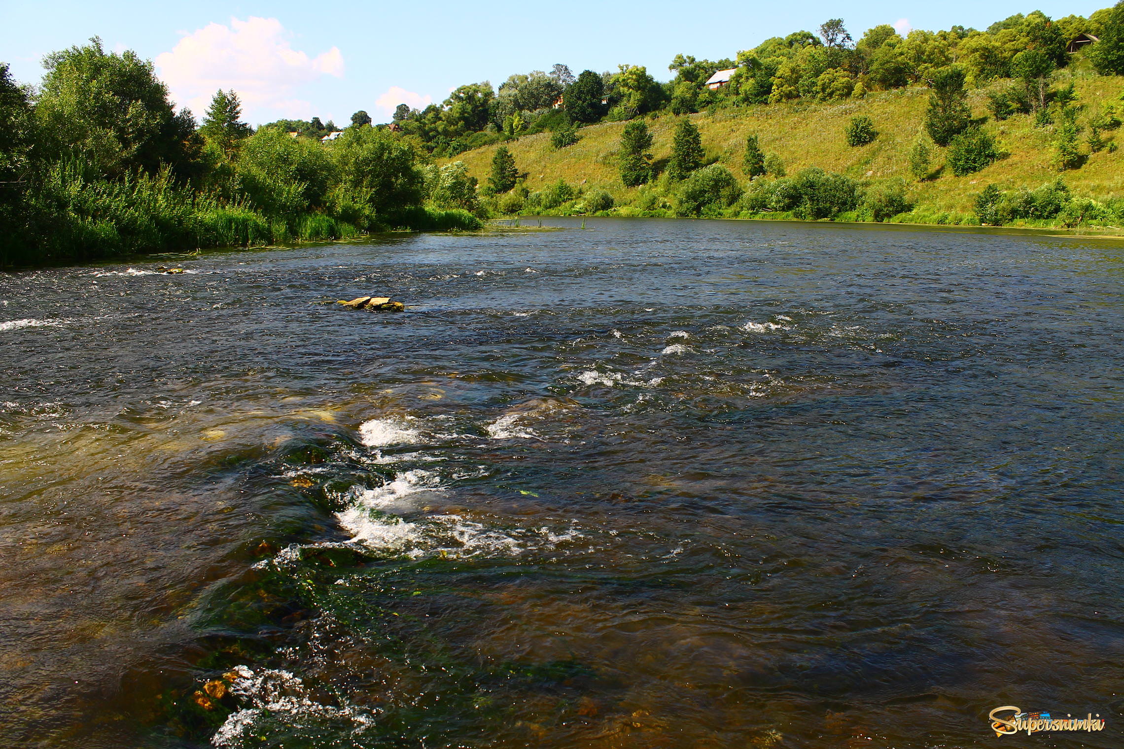 река Осётр в Зарайском районе