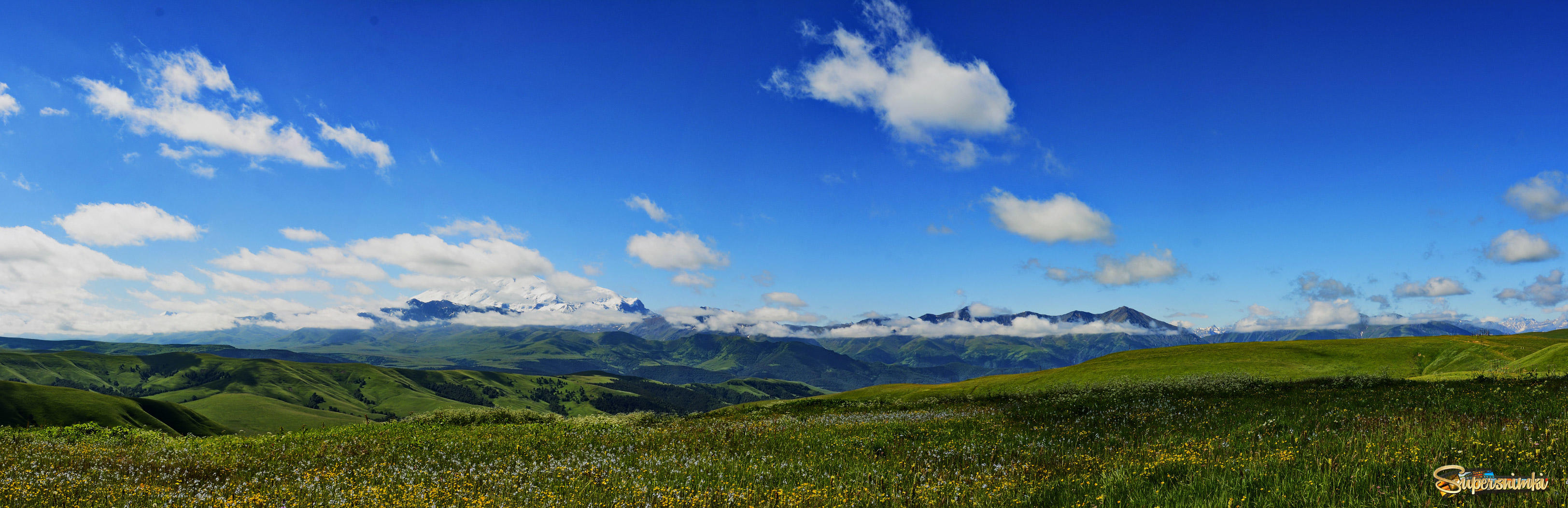 панорама с плато Бечасын