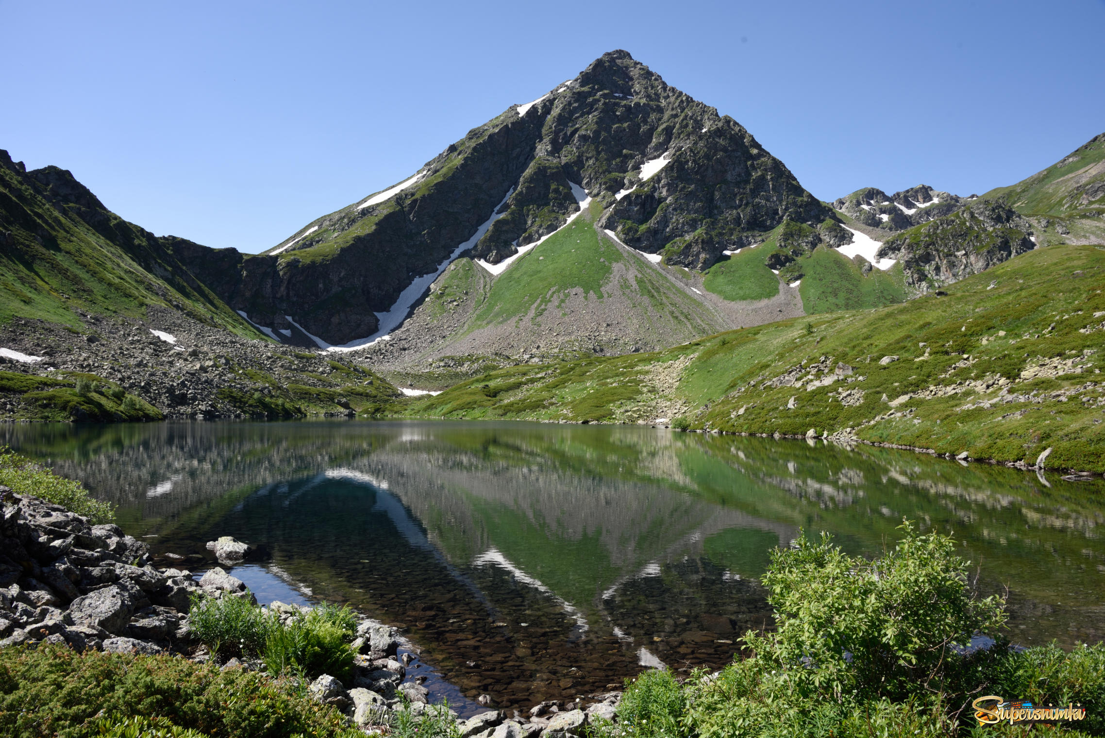 Красота!Озеро Сказка Кавказа.
