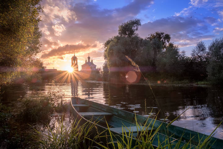 Закат на Трубеже