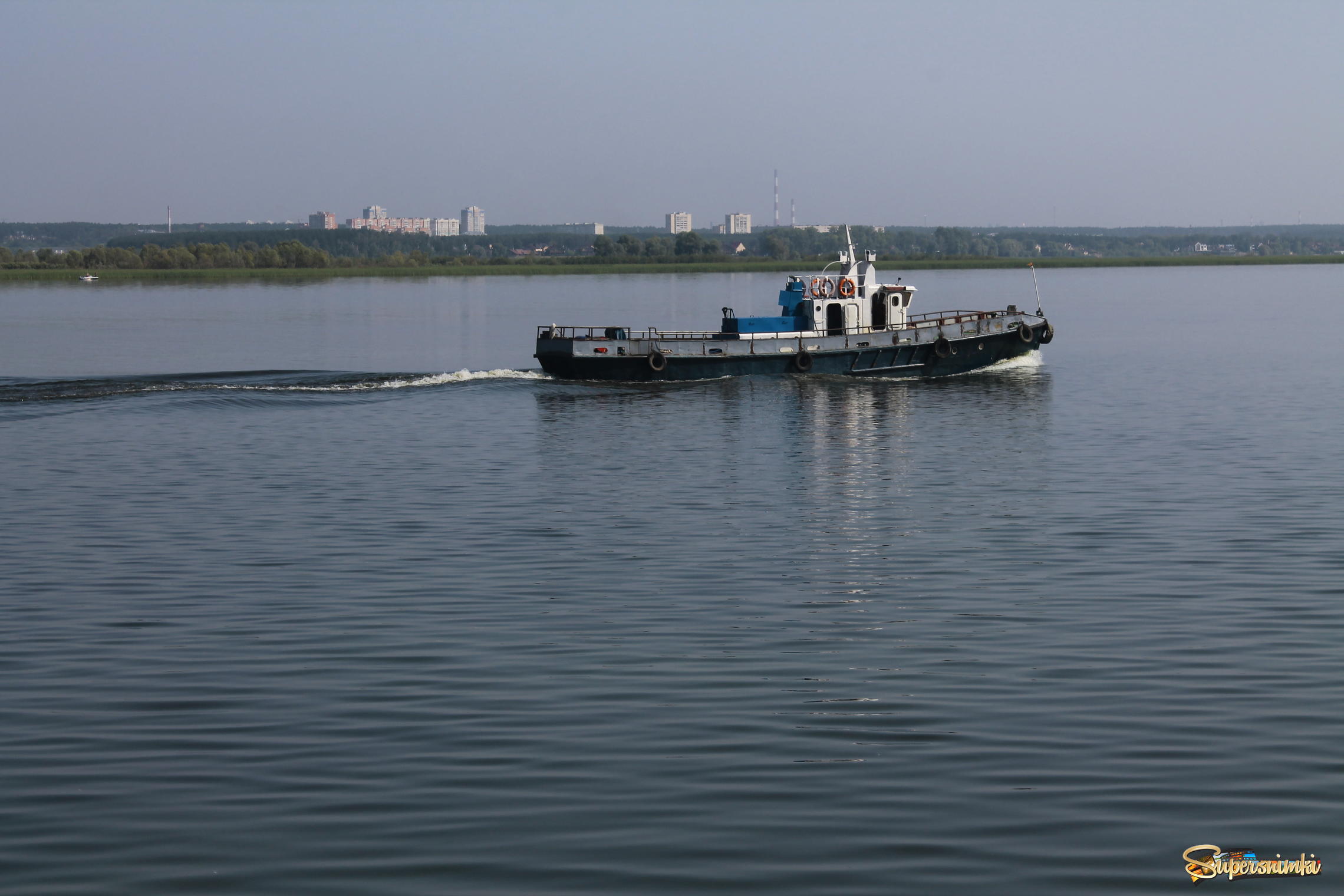 река Волга в окрестностях Казани