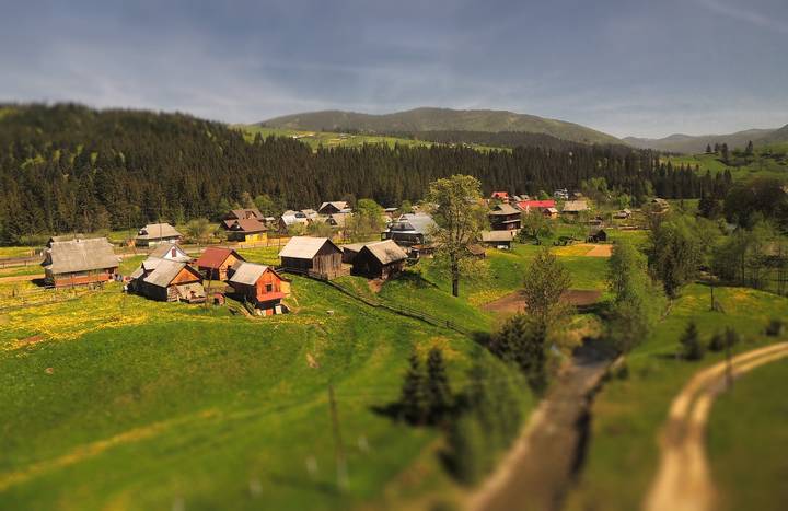 В Карпатах