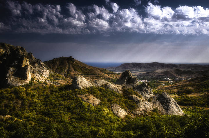 Утро в Крыму