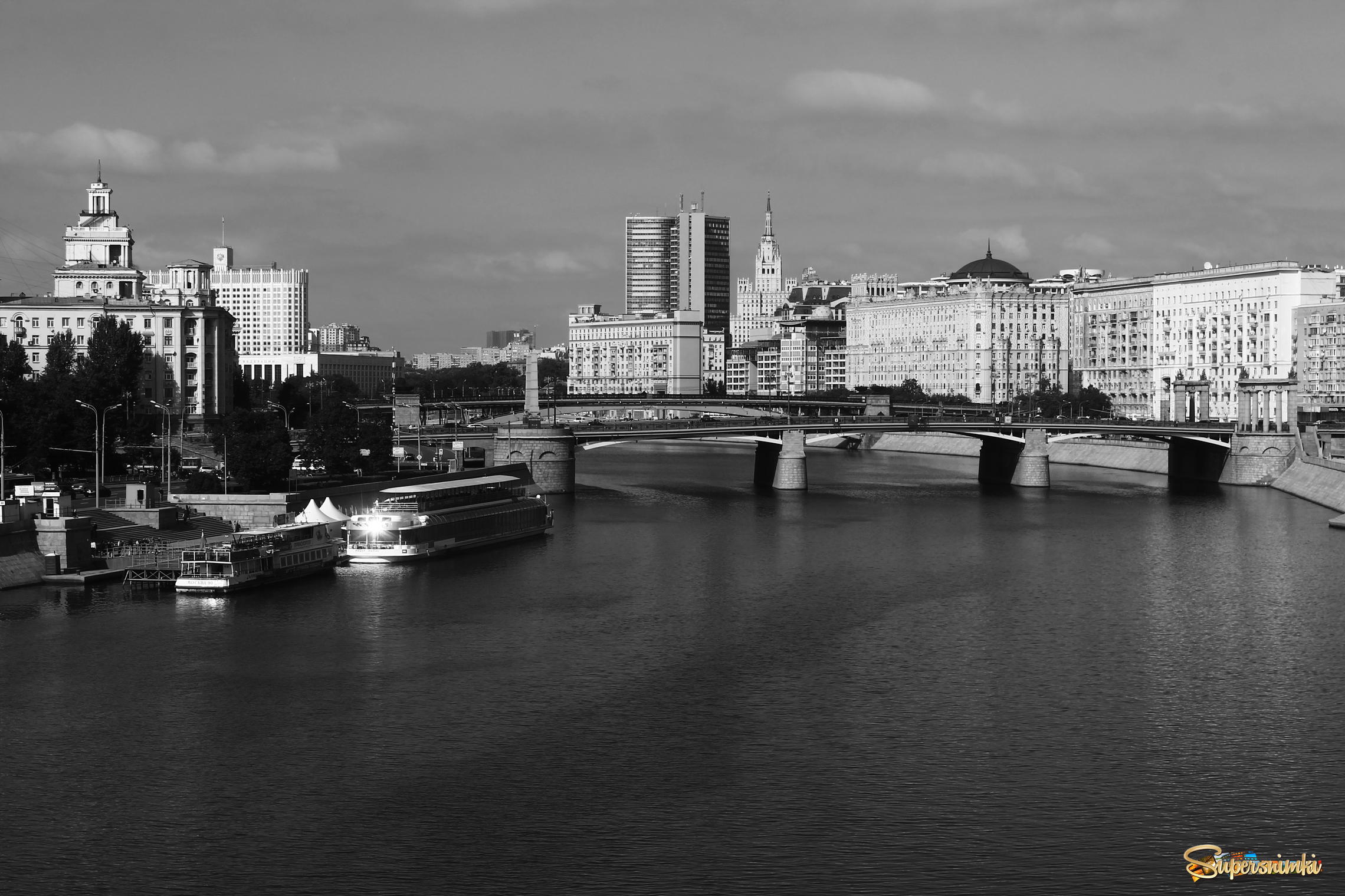 Вид на Бородинский мост