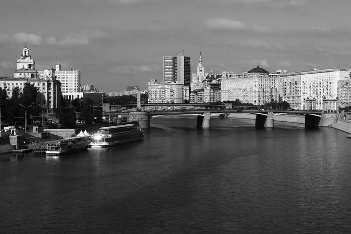 Вид на Бородинский мост