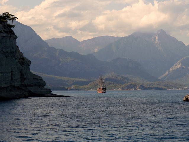 Средиземное море . Турция .