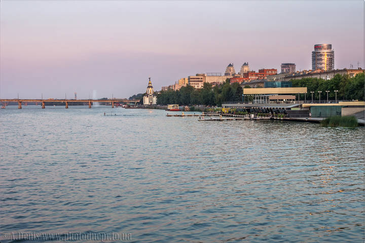 Вечерние зарисовки Днепра