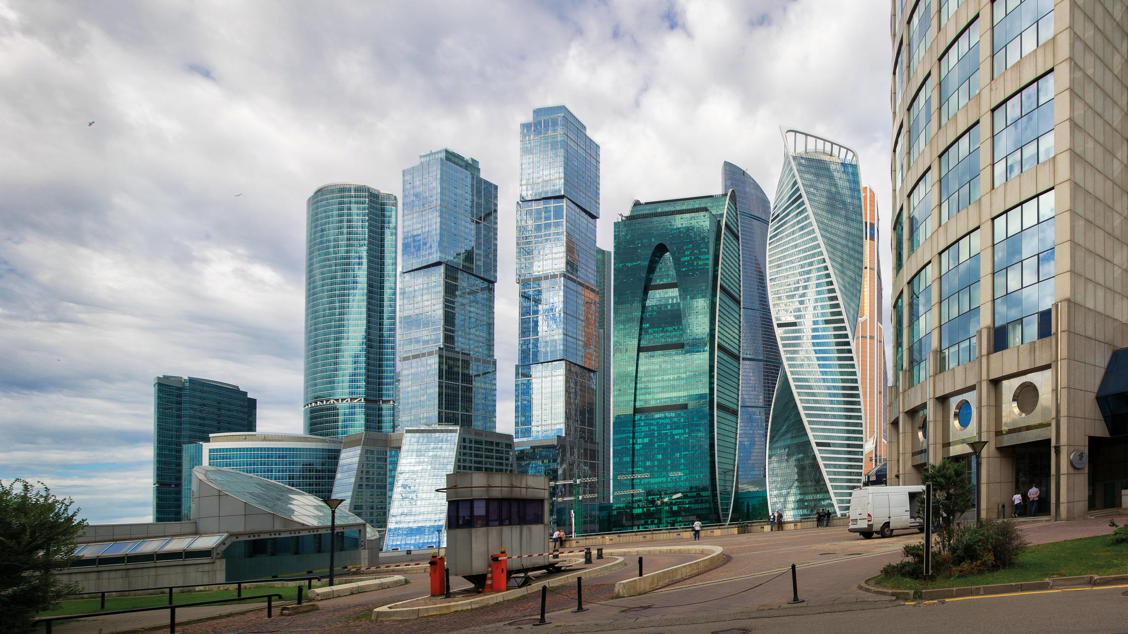 Здание око Москва Сити