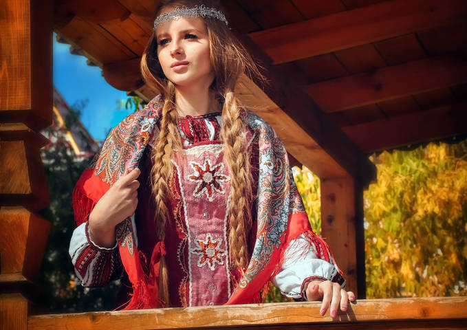 Русская красавица