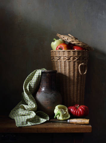 Корзина с овощами