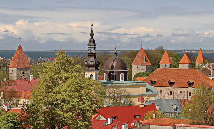 Таллинские крыши