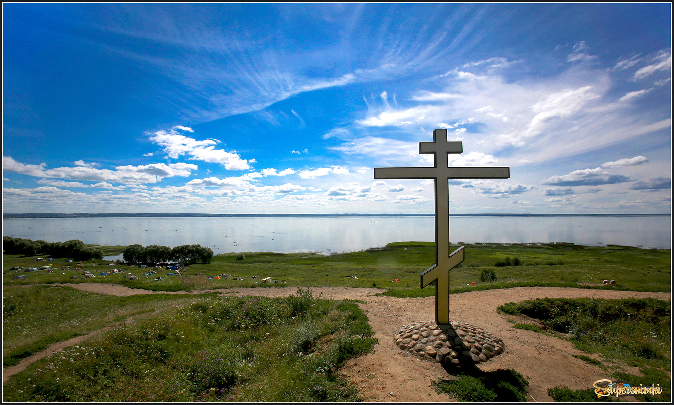 Крест возле Плещеева озера