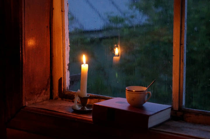 Сумерки. Дождь
