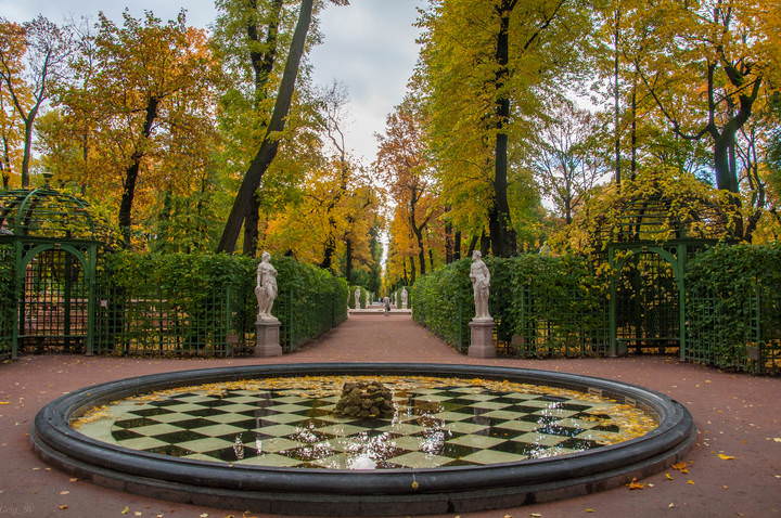 Осень в Летнем саду