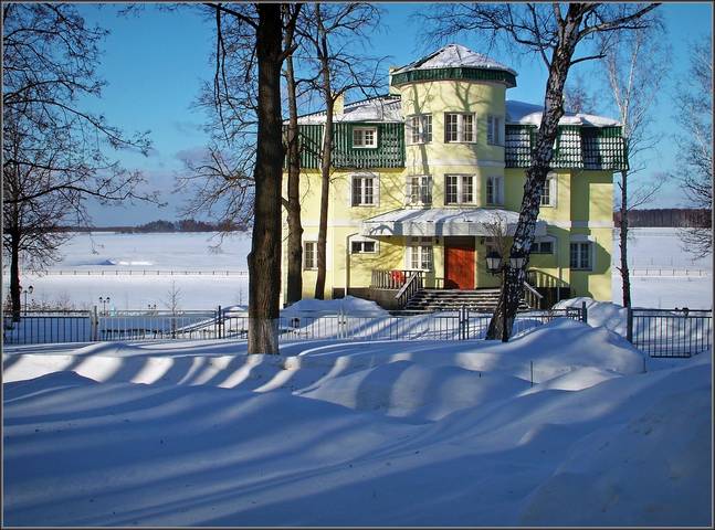 Домик на опушке леса