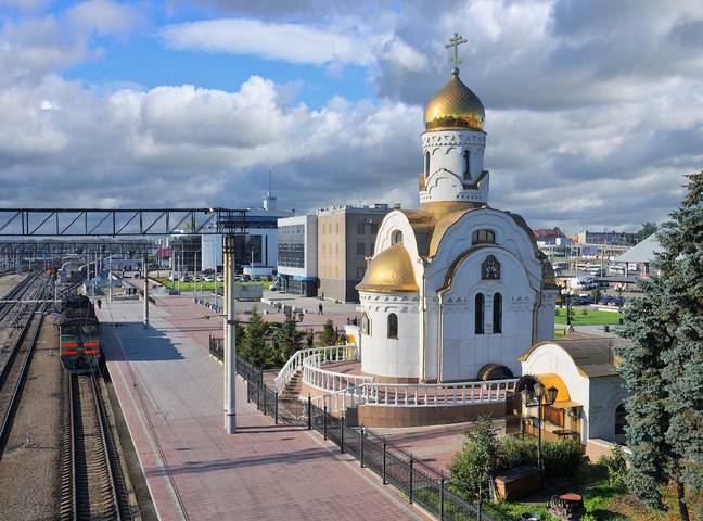 Церковь на перроне