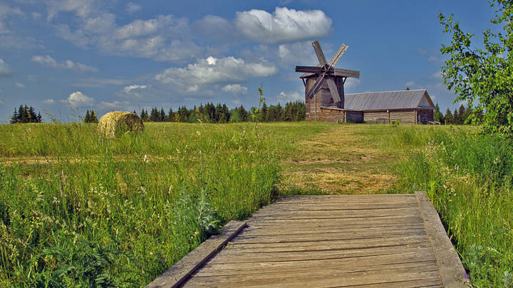 старая мельница