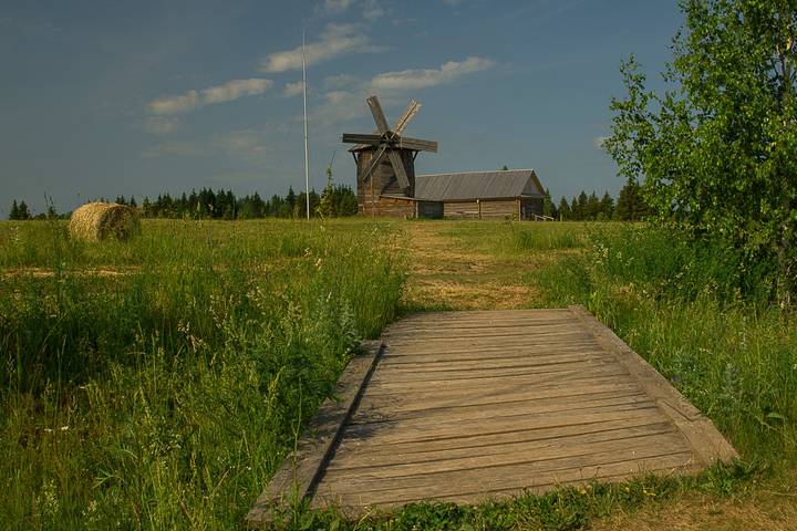 старая мельница