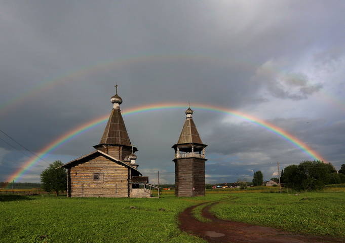 Саунино. Церковь Иоанна Златоуста.