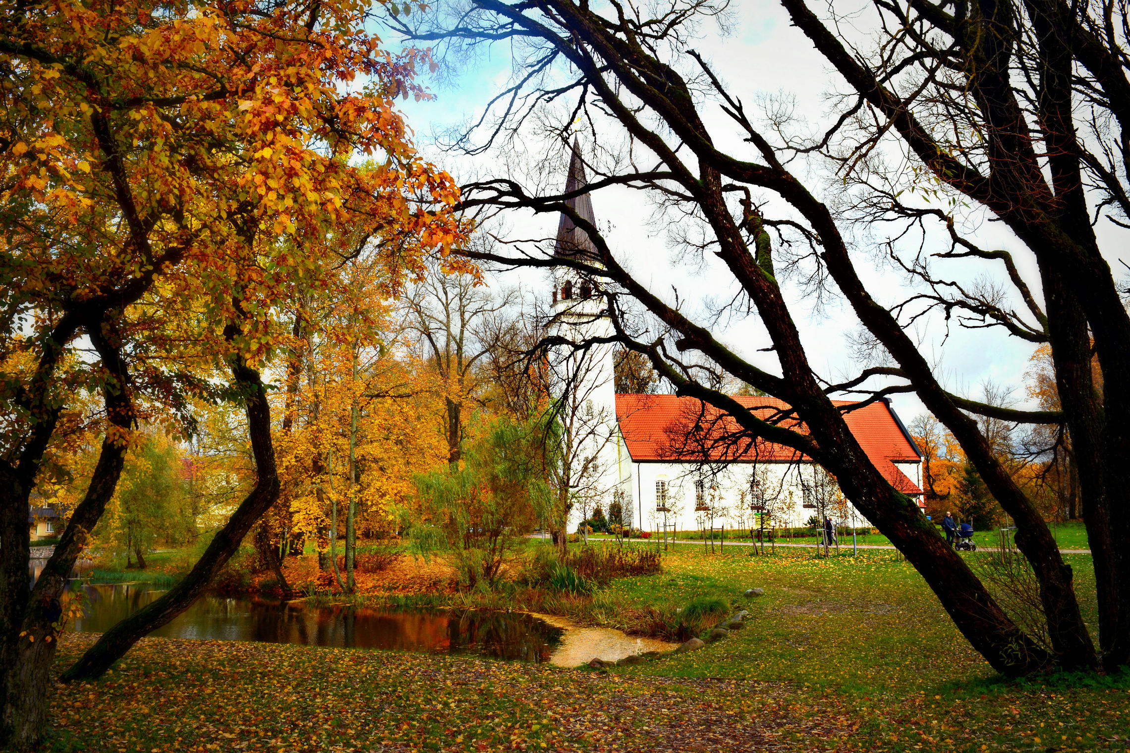 Сигулда \Латвия\   Золотая осень