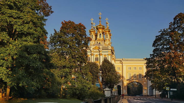 Екатерининский парк. Утро