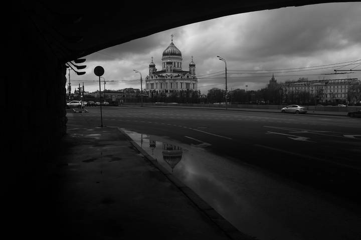 Вид на Храм Христа Спасителя