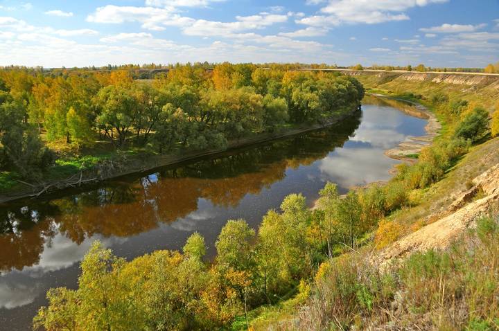 Осень на реке