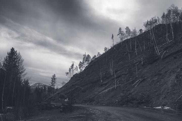 Дорога в горах