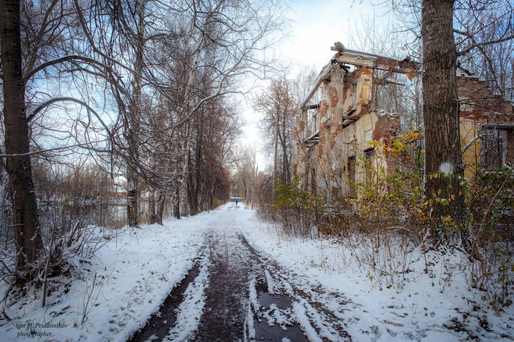 Петропавловский парк в Ярославле