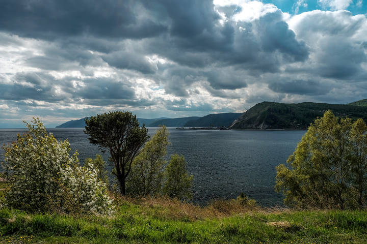 Байкал с Ангарой.