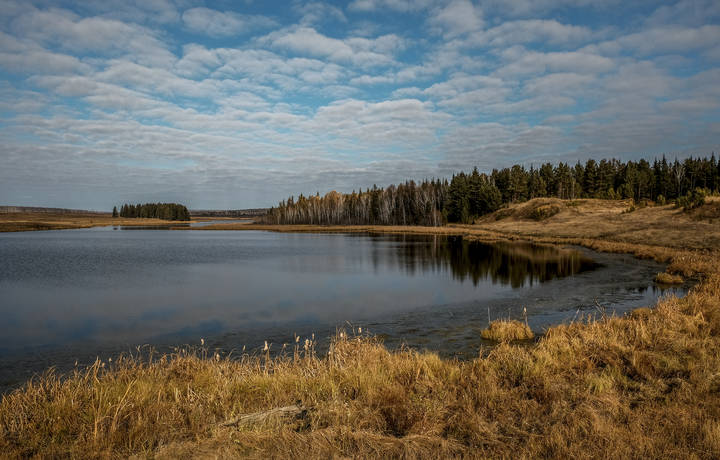У деревни Тулюшка.