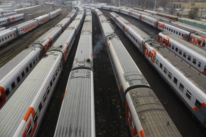 Железнодорожный отстойник вагонов (Москва)
