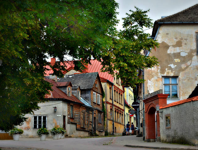 Старый город Цесис 