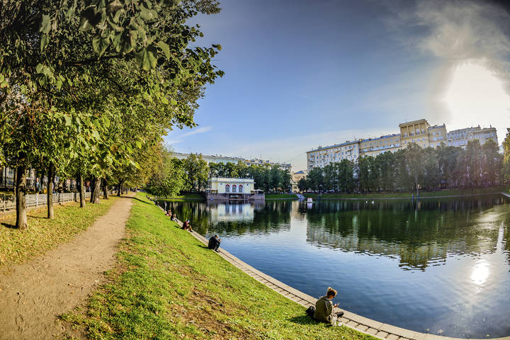 Прогулки по Москве. Патриаршие пруды.