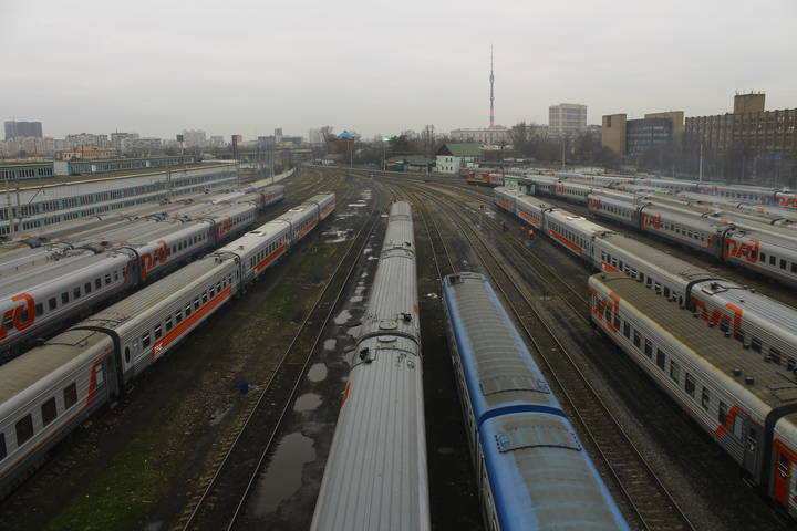 Отстойник железнодорожных вагонов (Москва)