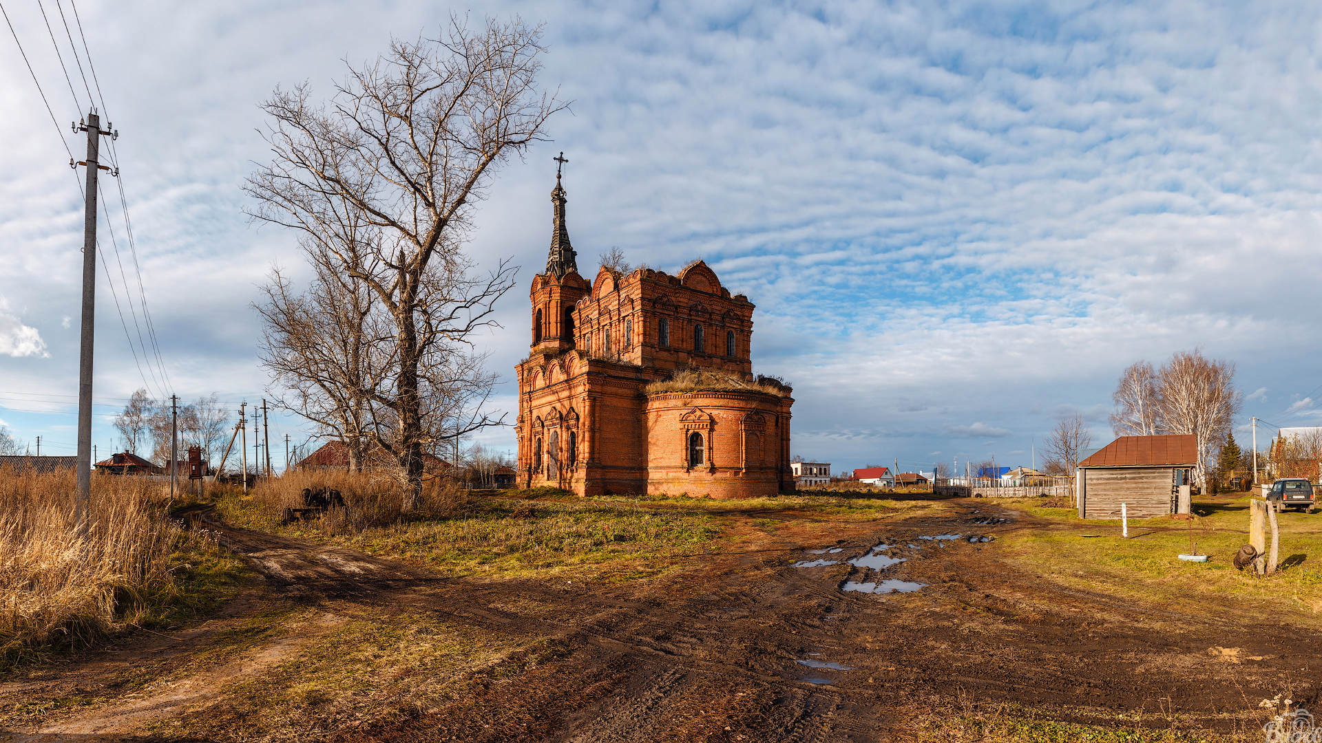 Церковь Николая Чудотворца в с. Алкужинские Борки