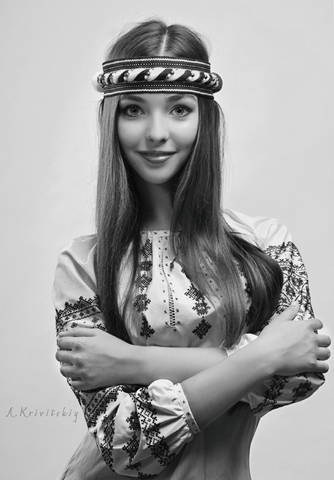 ФотоГламурный портрет с колоритом современной эстетики.