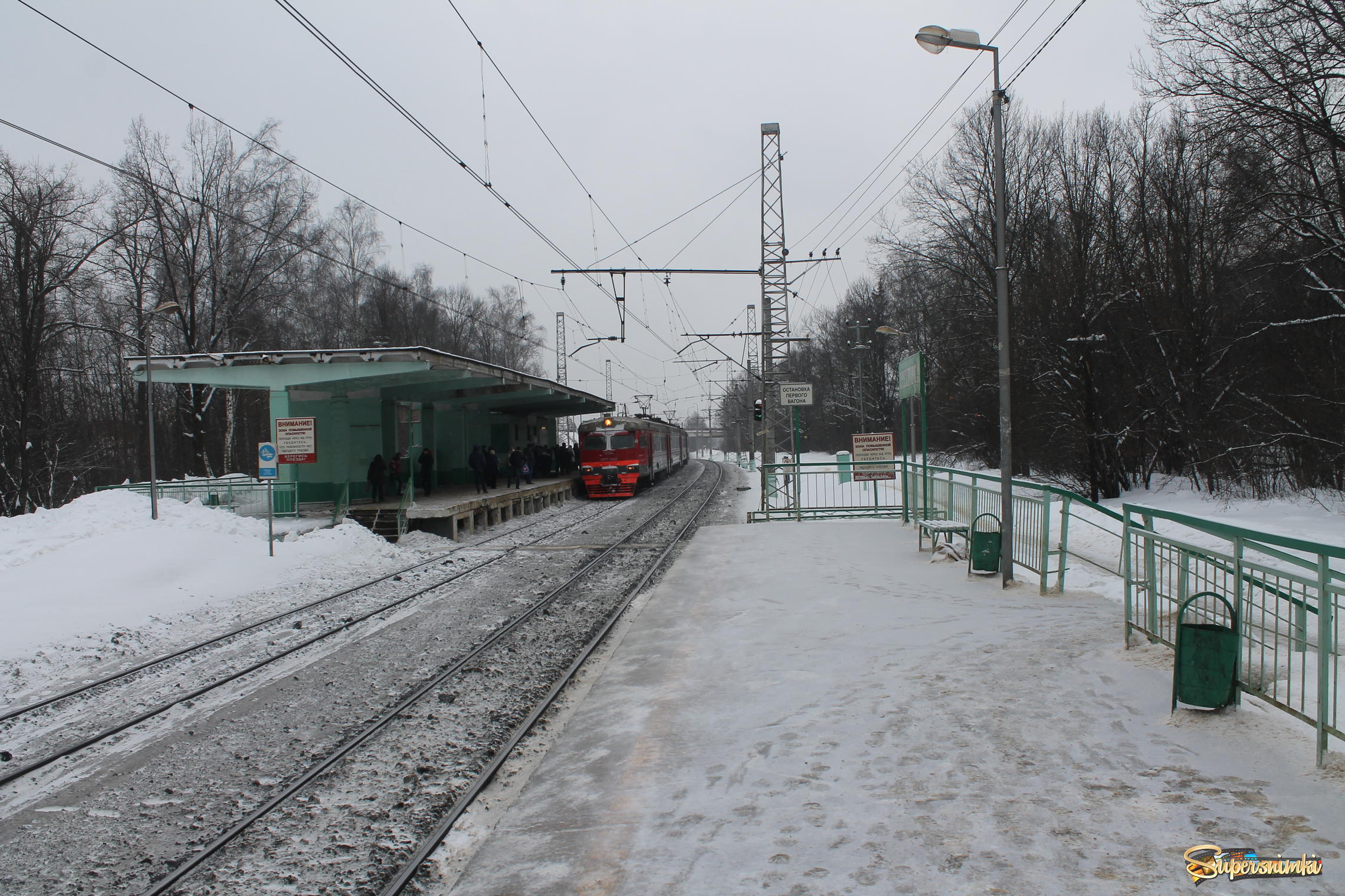 платформа "Трёхгорка"(Белорусское направление)