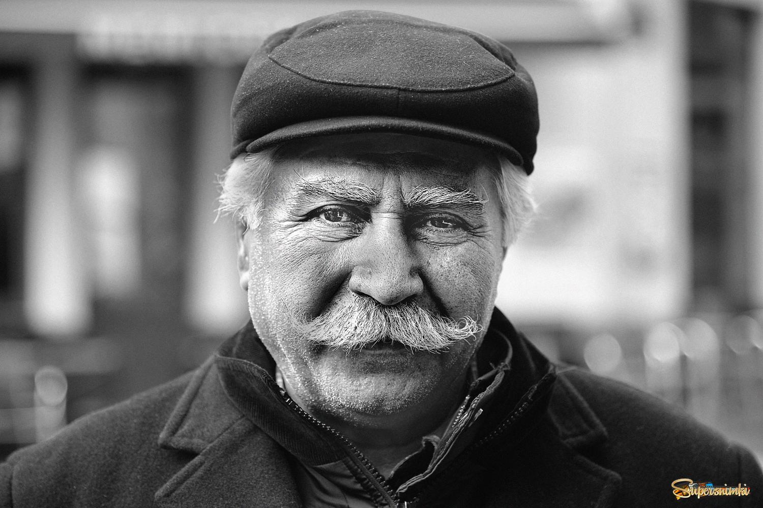 Old Turkish man.