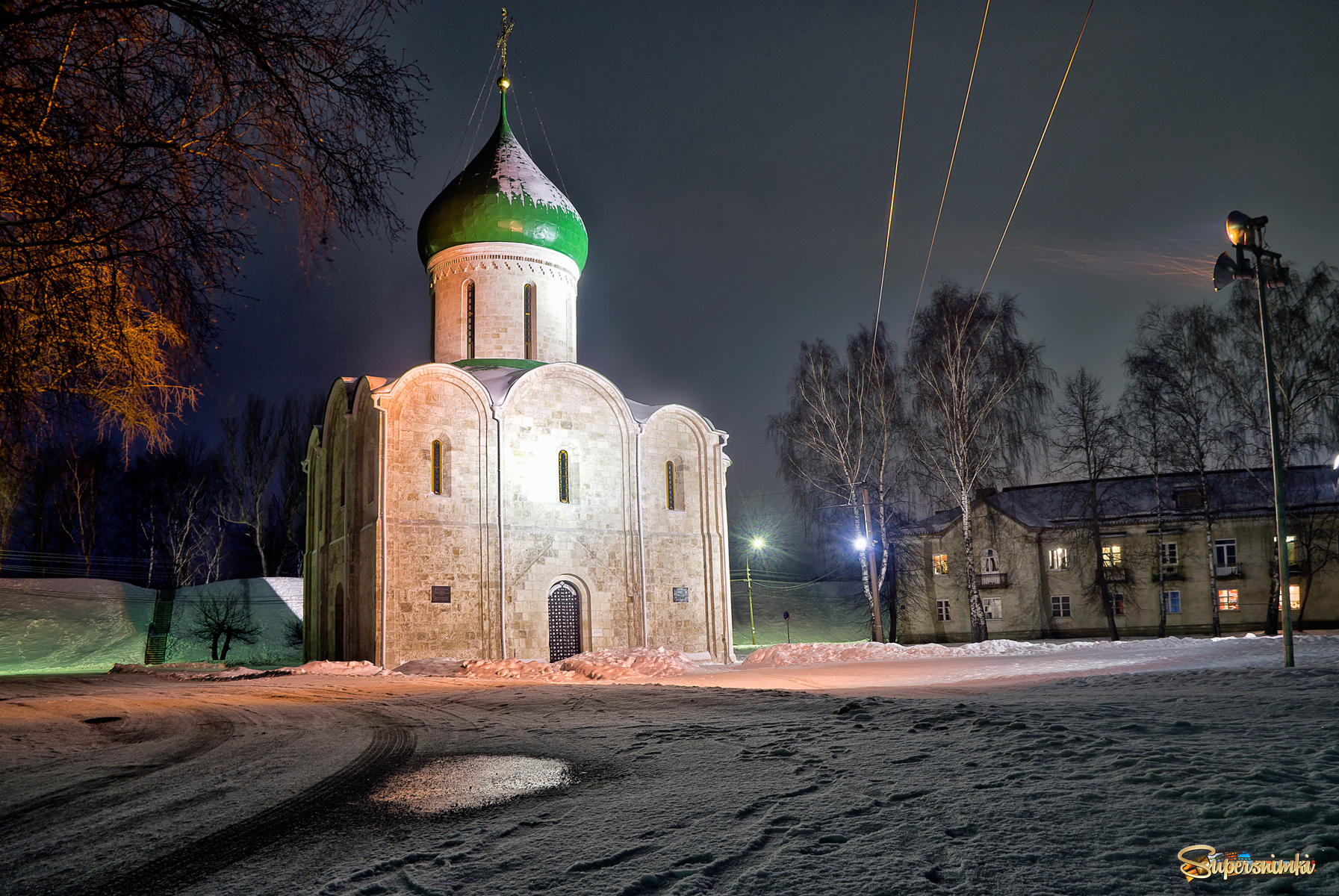 Тихо зимним вечером в Переславле