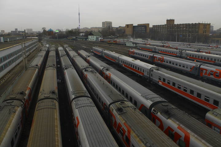 Отстойник железнодорожных вагонов (Москва)