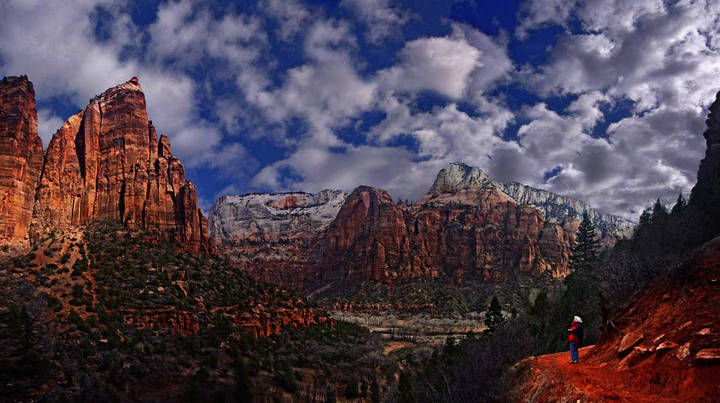 Zion национальный парк США