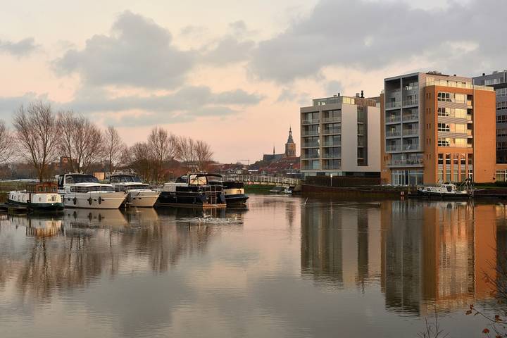Evening in my town.