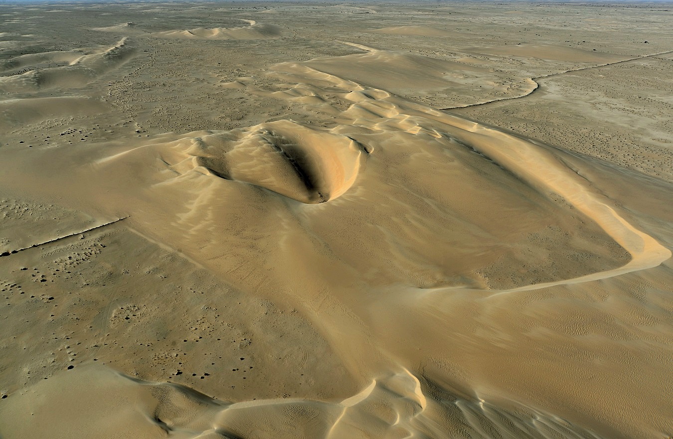 Блуждающие дюны Сахары