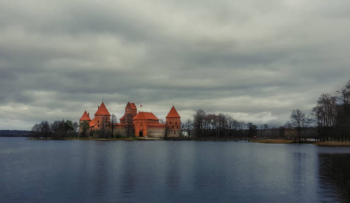 Тракайский замок...Литва! (Снято на айфон).
