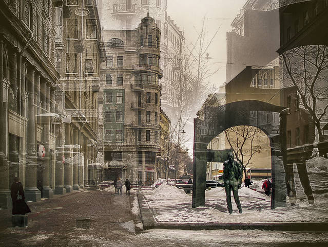 Прогулки по Москве. Окуджава.