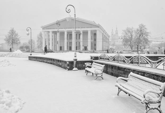 Снежный день