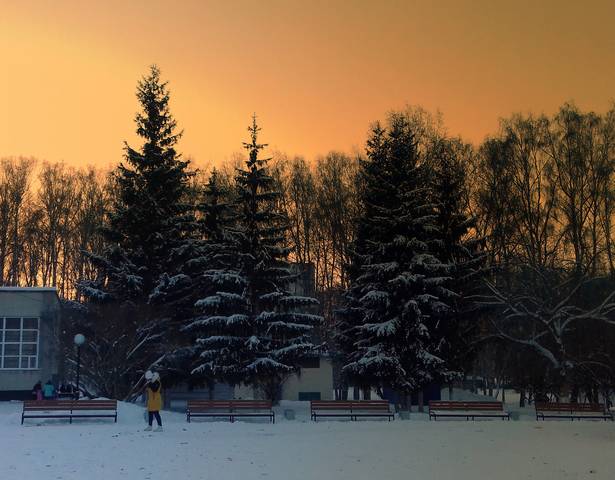 Вечер 2 января . 