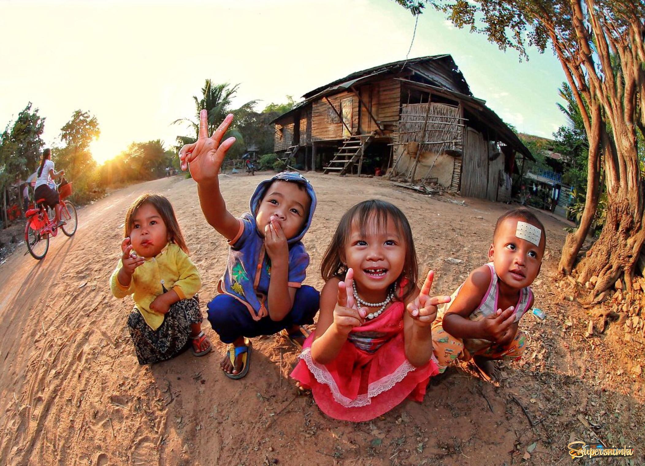 Дети Камбоджи…