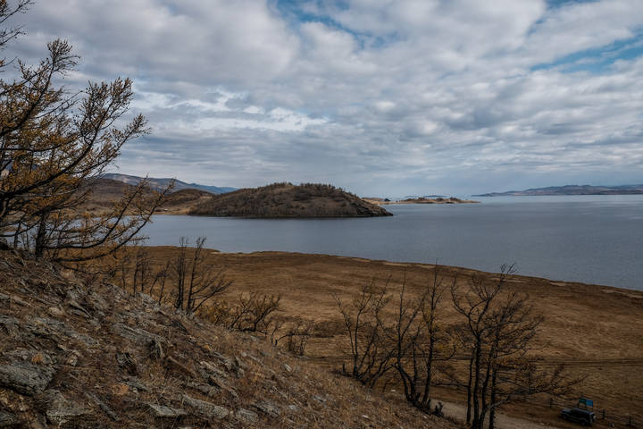 На берегу Малого моря. Байкал.